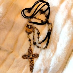 Virgins Saints & Angels Cross Necklace ♥️